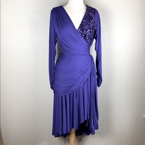 Vintage 80's Tadashi Shoji Cocktail Dress